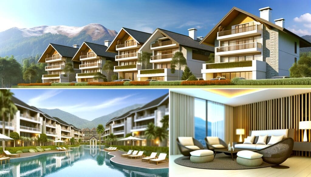 A family reviewing a timeshare purchase guide