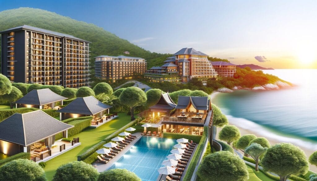 A group of people discussing timeshare investment tips in a modern office setting