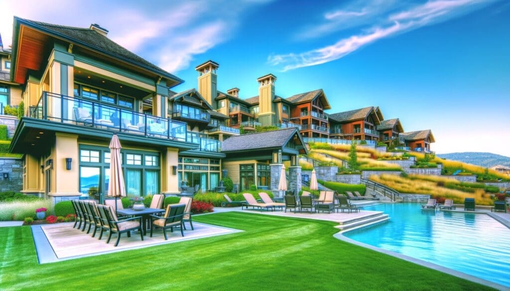 A traveler enjoying a luxury vacation using Marriott Destination Points