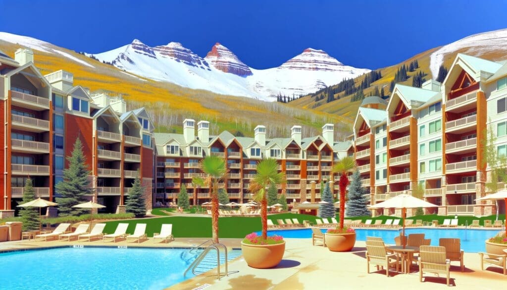 A family enjoying a vacation at Marriott Mountainside, illustrating the value of selling a timeshare