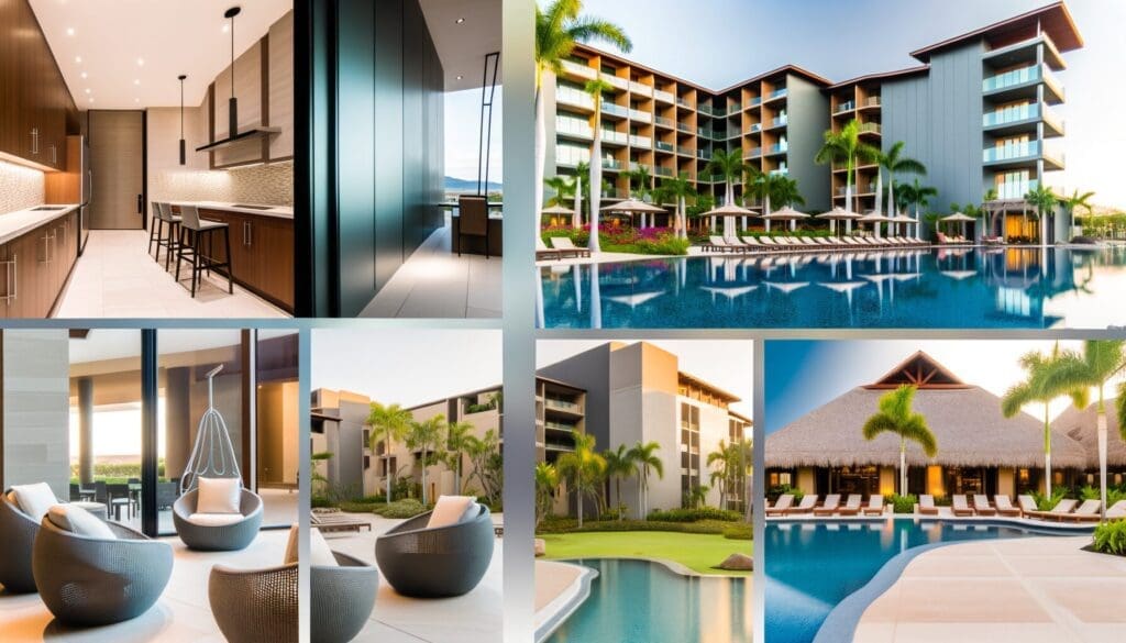 A couple discussing Marriott Destination Points resale options