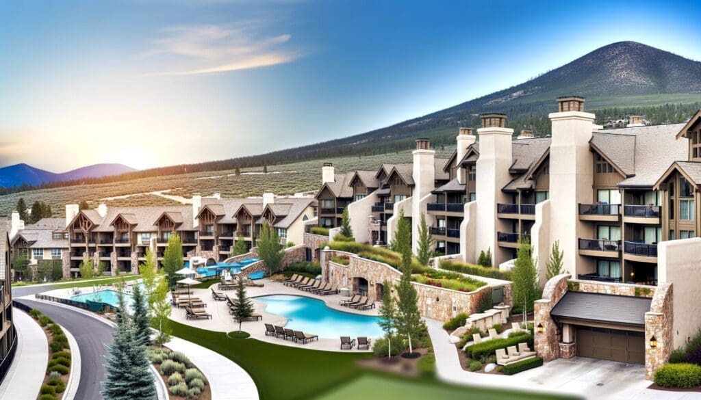 A family enjoying a luxurious vacation, illustrating Marriott Vacation Club Points benefits