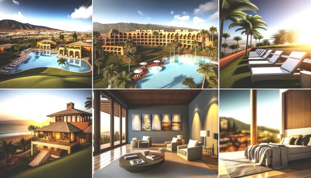 A traveler using Marriott Trust Points to book a luxurious vacation stay