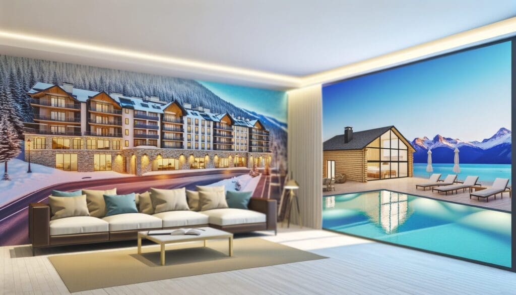 A family enjoying their vacation through Abound by Marriott Vacation Club benefits