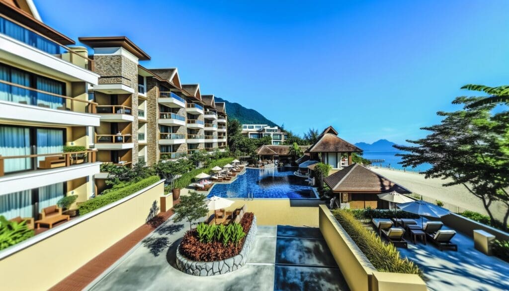 A couple reviewing a timeshare investment guide