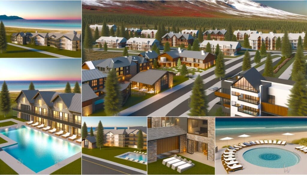 An illustration of a traveler planning to maximize Marriott Destination Points