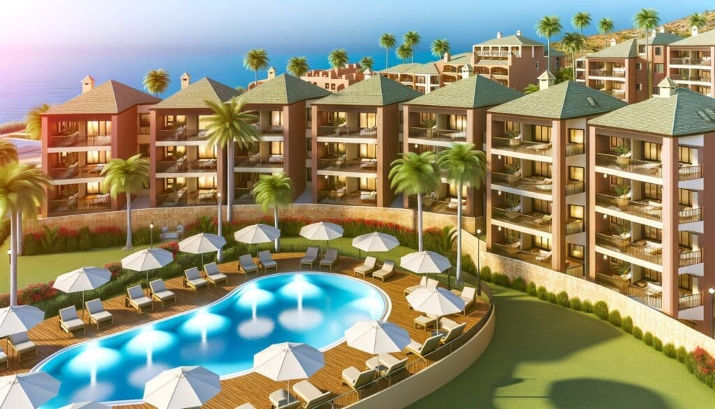 Business professionals engaged in strategic planning with Abound by Marriott Vacation Club