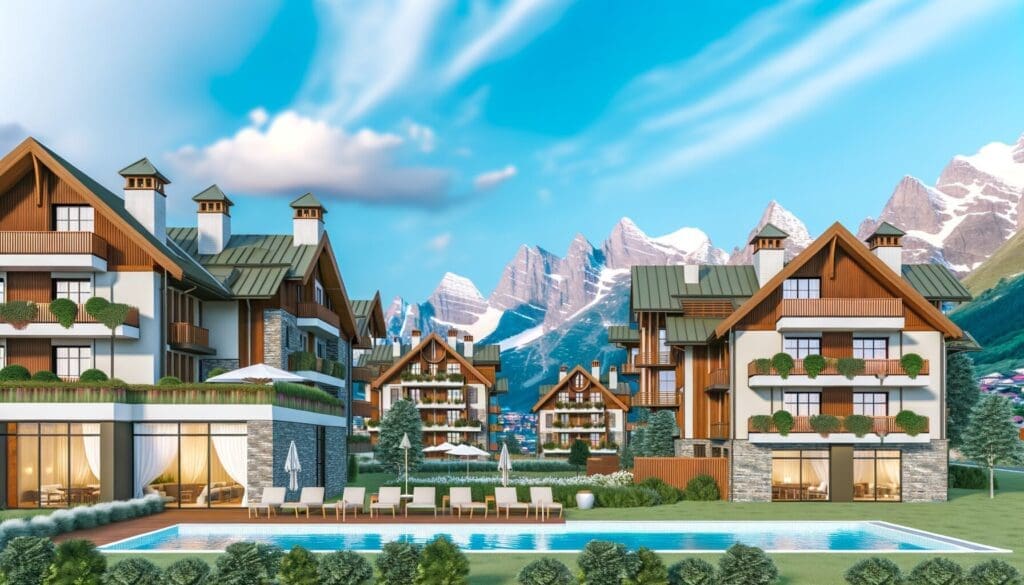 A scenic view of a top timeshare destination, ideal for rental