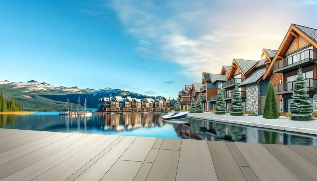 Couple reviewing benefits of owning a timeshare in Park City