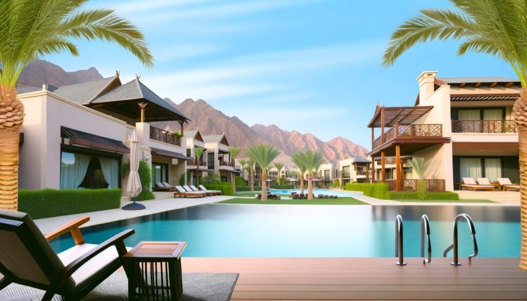 Scenic view of a luxurious Aruba resort highlighting prime timeshare investment opportunities