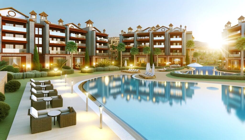 Couple reviewing a timeshare buying guide with a focus on best locations