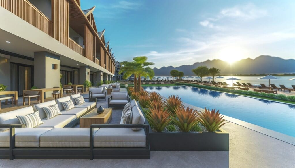 A luxurious Marriott resort showcasing the benefits of Marriott Destination Points