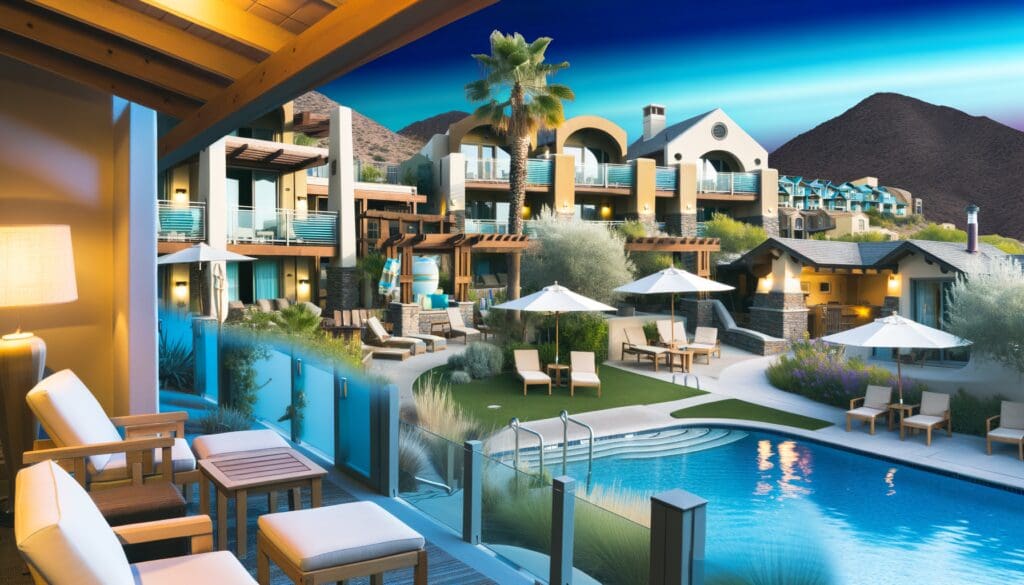 A family enjoying a vacation using Marriott Destination Points