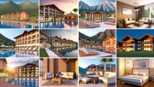 Vacationers discussing the benefits of buying a timeshare